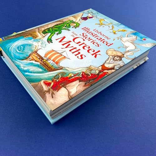Illustrated Stories from the Greek Myths: A Collection of Six Classic Greek Myths and Legends Retold for Kids (Illustrated Story Collections, 3) by Lesley Sims
