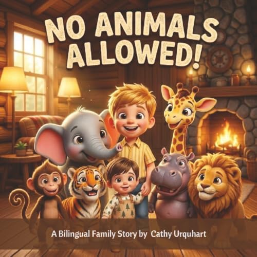 NO ANIMALS ALLOWED!: A bilingual family story (French Edition) by Cathy Urquhart