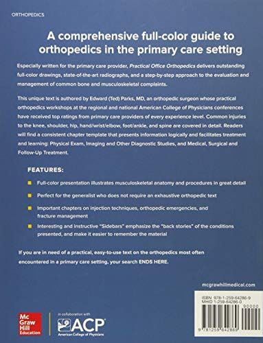 Practical Office Orthopedics by Edward (Ted) H. Parks