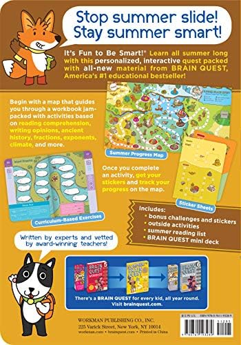 Summer Brain Quest: Between Grades 5 & 6 by Workman Publishing