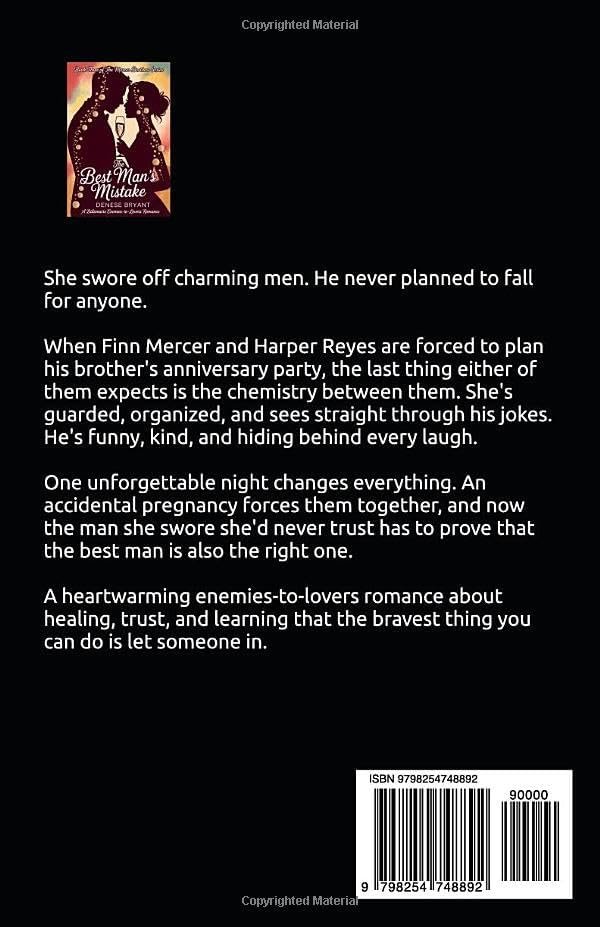 The Best Man's Mistake: A Billionaire Enemies-to-Lovers Romance (The Mercer Brothers series) by Denese Bryant