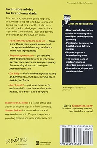 Dad's Guide to Pregnancy for Dummies (For Dummies Series) by Mathew M. F. Miller