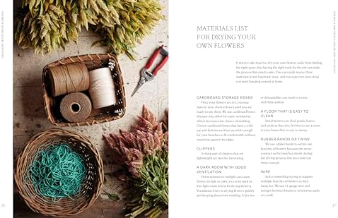 Designing with Dried Flowers: Creating Everlasting Arrangements by Hannah Rose Rivers Muller