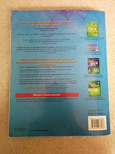 Saunders Comprehensive Review for the NCLEX-RN® Examination (Saunders Comprehensive Review for Nclex-Rn) by Linda Anne Silvestri