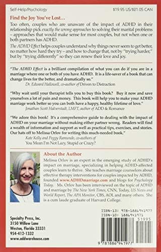 The ADHD Effect on Marriage: Understand and Rebuild Your Relationship in Six Steps by Melissa Orlov