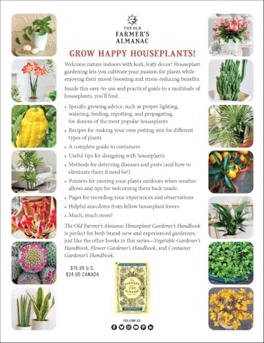 The Old Farmer’s Almanac Houseplant Gardener’s Handbook by Old Farmer's Almanac