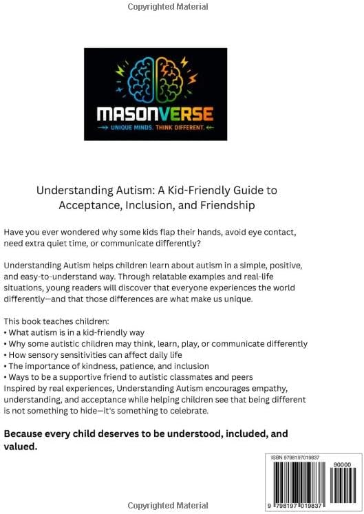 Understanding Autism for Kids: A Simple Guide for Kids and Families by April Melendez