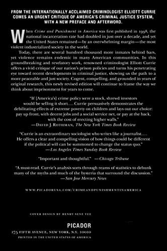 Crime and Punishment in America by Elliott Currie