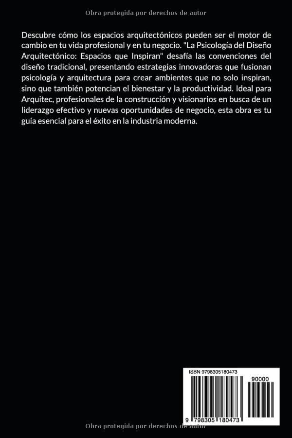 La Psicología del Diseño Arquitectónico: Estrategias de Diseño Arquitectónico para Innovar y Triunfar (Spanish Edition) by Paul Carpenter
