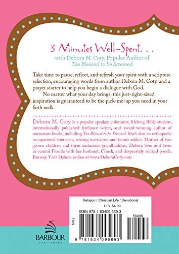 Too Blessed to be Stressed: 3-Minute Devotions for Women by Debora M. Coty