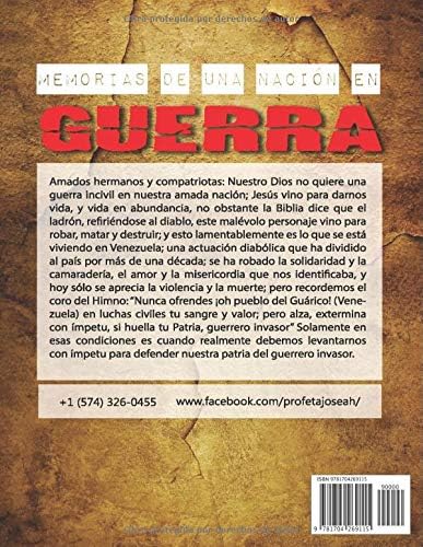 MEMORIAS DE UNA NACION EN GUERRA (Spanish Edition) by ANGEL HERNANDEZ