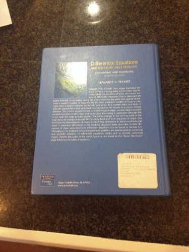 Differential Equations and Boundary Value Problems: Computing and Modeling (4th Edition) by C. Henry Edwards