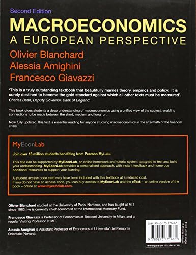 Macroeconomics: A European Perspective (2nd Edition) by Olivier Blanchard