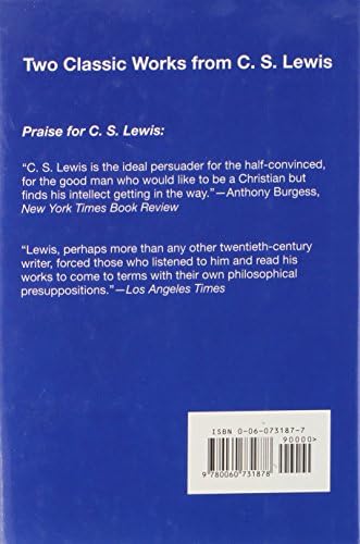 Mere Christianity and The Screwtape Letters (Complete In One Volume) by C.S. Lewis