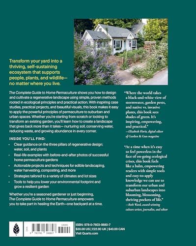 The Complete Guide to Home Permaculture: How to Transform Your Yard into a Thriving and Productive Ecosystem by Brandy Hall