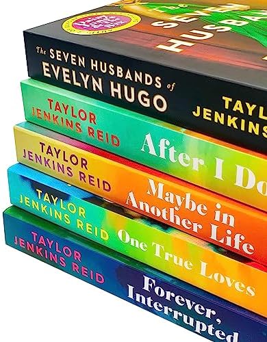 Taylor Jenkins Reid 5 Books Collection Set (Seven Husbands of Evelyn Hugo, Maybe in Another Life, After I do, One True Loves, Forever Interrupted) by Taylor Jenkins Reid