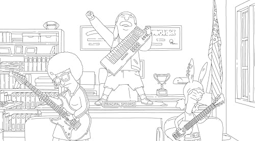 The Official Bob's Burgers Coloring Book by Loren Bouchard