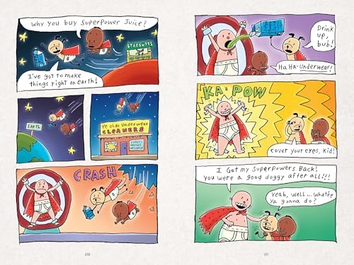 The Adventures of Super Diaper Baby: Color Edition (From the Creator of Dog Man) (Captain Underpants) by Dav Pilkey