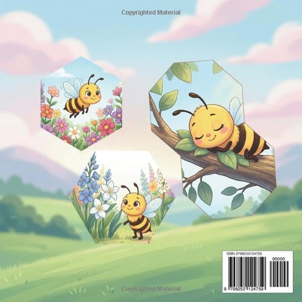 A Busy Day With Bella: A Sweet Story About Helping, Learning for Kids Ages 3-7 (Bella the Bee Series) by Echok Book