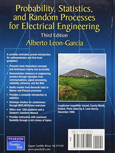 Probability, Statistics, and Random Processes For Electrical Engineering by Alberto Leon-Garcia