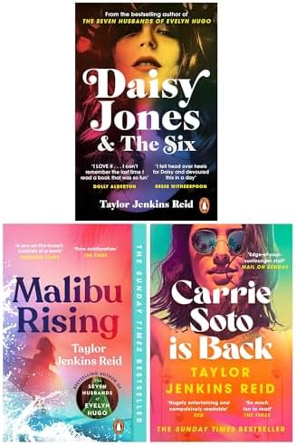 Taylor Jenkins Reid 3 Books Collection Set (Daisy Jones and The Six, Malibu Rising & Carrie Soto is Back) by Taylor Jenkins Reid