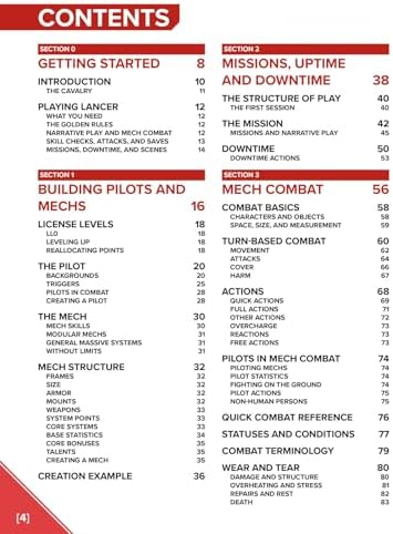 Dark Horse Comics Lancer TTRPG Core Rulebook by Tom Bloom