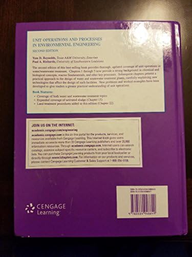Unit Operations and Processes in Environmental Engineering, Second Edition by Tom D. Reynolds