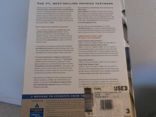 University Physics with Modern Physics (12th Edition) by Hugh D. Young