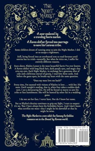 The Night Market: A Standalone Fae Fantasy Forbidden Romance (A Bound By Ravens Novel) by Jesikah Sundin