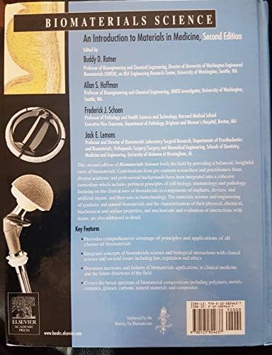 Biomaterials Science: An Introduction to Materials in Medicine, Second Edition by Buddy D. Ratner
