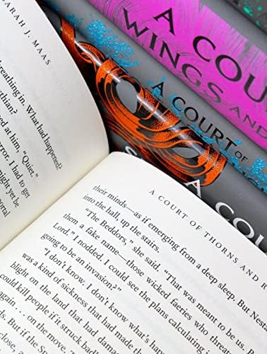 A Court of Thorns and Roses 1-5 Series. A Court of Thorns and Roses, Mist and Fury, Wings and Ruin, Frost and Starlight, Silver Flames. by Sarah J. Maas