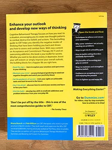 Cognitive Behavioural Therapy Dummies 2e by Rhena Branch