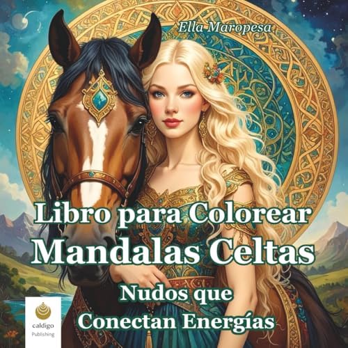 Libro para Colorear Mandalas Celtas: Nudos que Conectan Energías (Spanish Edition) by Ella Maropesa