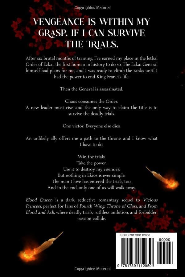 Blood Queen: Dark & Spicy Fae Romantasy With Deadly Trials (The Trials of Death and Honor) by Karolina Wilde