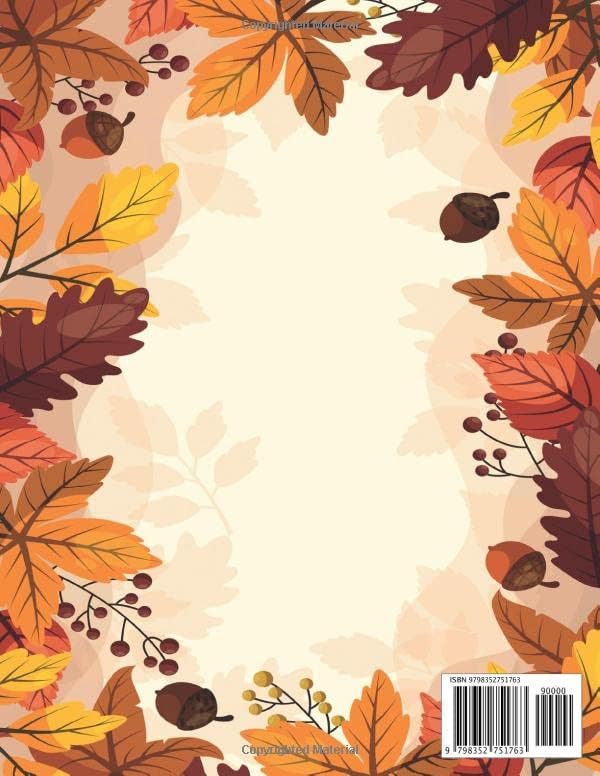 Autumn Word Searches Large Print For Adults & Seniors: Word Find Book for Adults and Seniors | 100 Pages Beautiful Autumn, Fall Word Search Book September, October, November Full Fun by Active Press Publishing