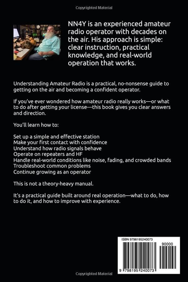 Understanding Amateur Radio: A Practical Guide to Getting on the Air, Making Contacts, and Becoming a Confident Operator (Practical Amateur Radio Series) by Terry W. Platt NN4Y