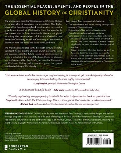 Zondervan Essential Companion to Christian History by Stephen Backhouse