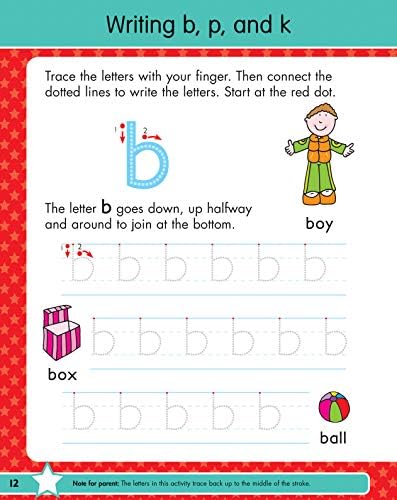 The Summer Before Kindergarten Workbook Bridging Preschool to Kindergarten for Ages 5 - 6: 75+ Activities, First Writing, First Phonics, First ... Counting, and First Math (Gold Stars Series) by Gold Stars