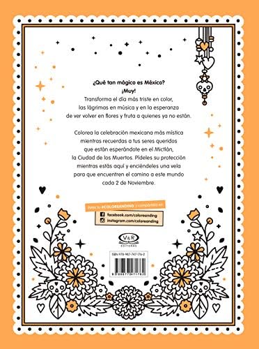 #Coloreanding: Día de muertos (Spanish Edition) by Malacara