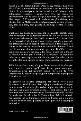 Peau Noire, Masques Blancs (French Edition) by Frantz Fanon