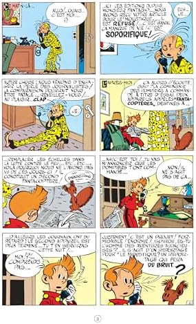 Spirou et Fantasio - Tome 6 - La Corne de rhinocéros by Franquin