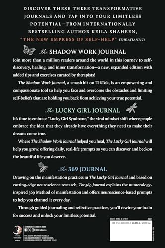The Shadow Work Trilogy (Boxed Set): The Shadow Work Journal, The Lucky Girl Journal, and The 369 Journal by Keila Shaheen