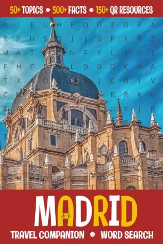 Madrid Travel Word Search (Travel Companion Series) by SB WS Puzzle Books
