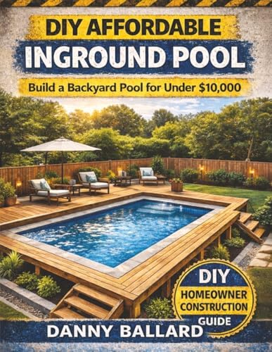 DIY Affordable Inground Pool: How to Build a Backyard Pool for Under $10,000 by Danny Ballard