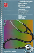 The Washington Manual of Medical Therapeutics by Washington University School of Medicine Dapartment of Medicine