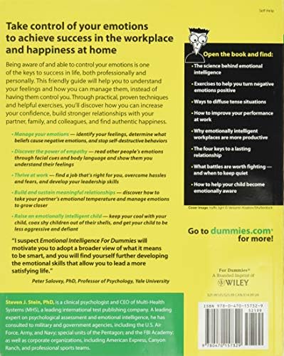 Emotional Intelligence For Dummies by Steven J. Stein