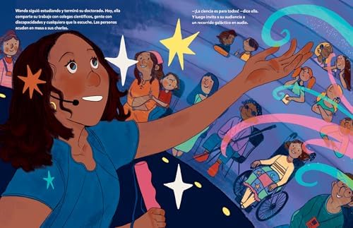 Wanda oye las estrellas (Spanish Edition): Una astrónoma ciega escucha al universo by Amy S. Hansen