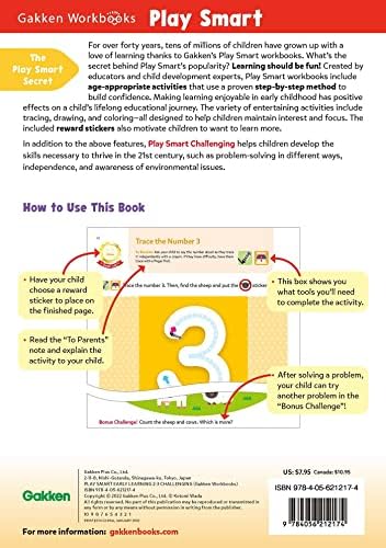 Play Smart Early Learning Challenging: Age2-3 by Gakken early childhood experts