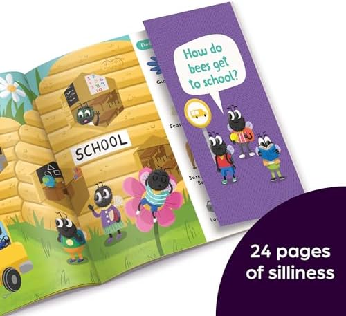 Hidden Pictures My First Lift-the-Flap Jokes: A Lift-the-Flap Joke Book for Beginning Readers, Interactive Kids Joke Book with Hidden Pictures Puzzles and Kid-Friendly Humor (Highlights Joke Books) by Highlights
