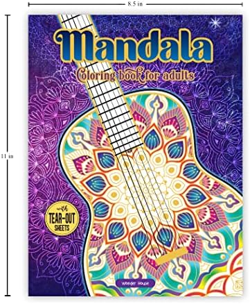 Mandala Coloring Book For Adults by Wonder House Books